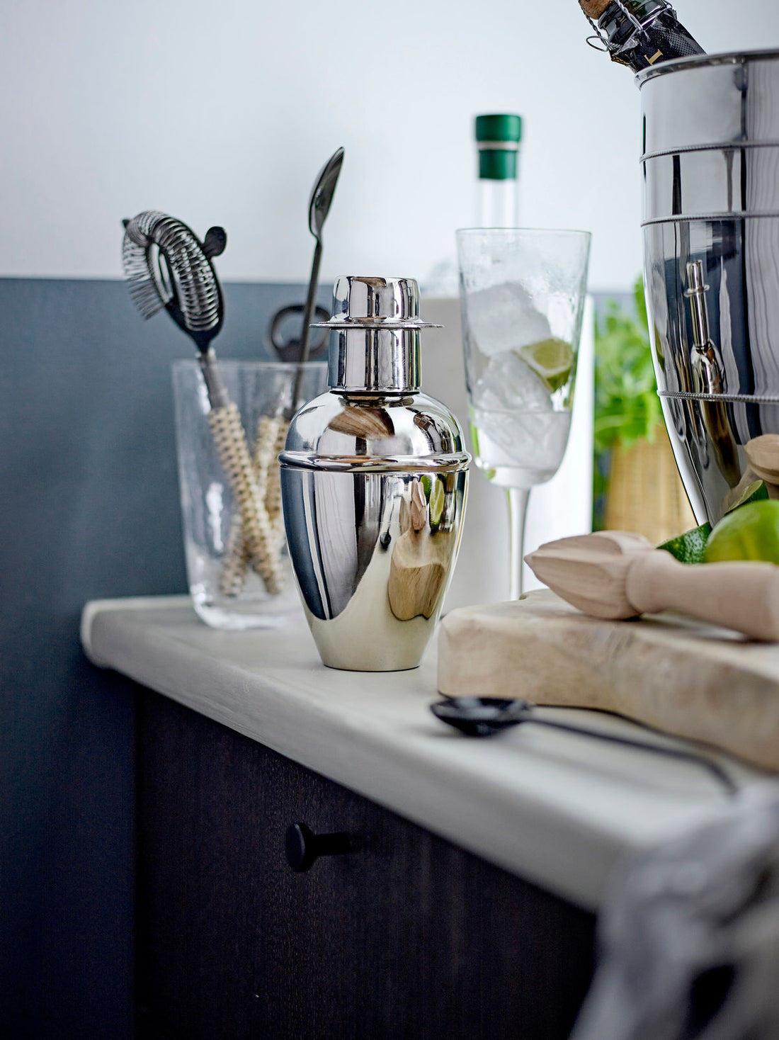 Bloomingville Asali Champagne Glas, Klar, Glas