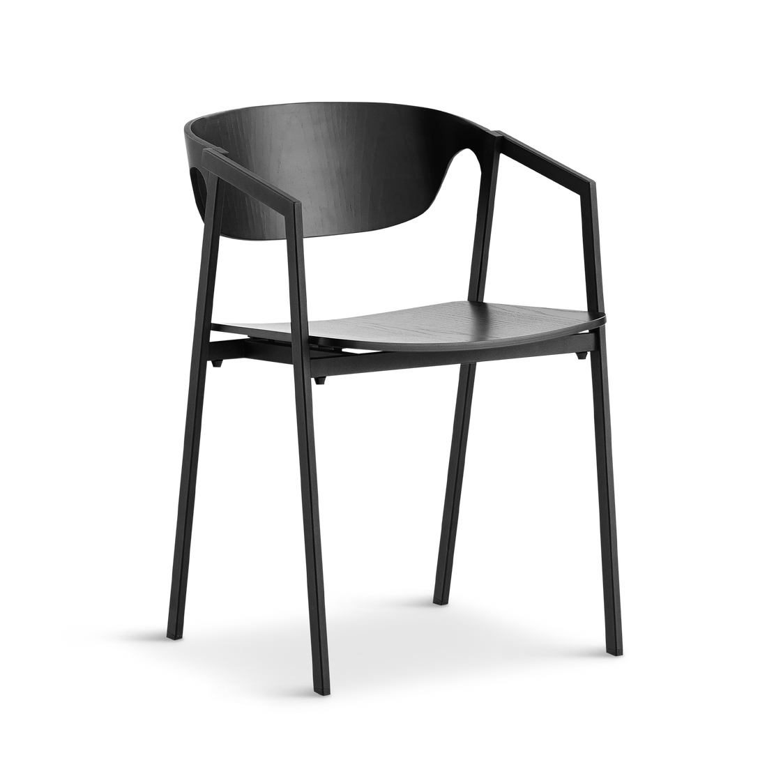 WOUD -  S.A.C. dining chair - Black