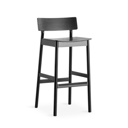 WOUD -  Pause bar stool 2.0 - Black