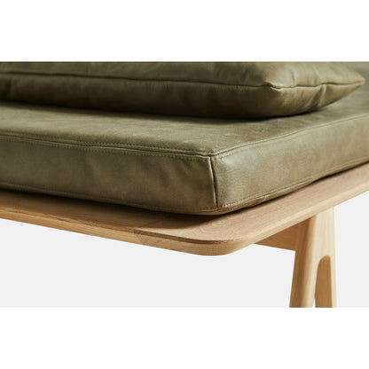 WOUD -  Level daybed - Moss green/black 190x76,50x41 cm