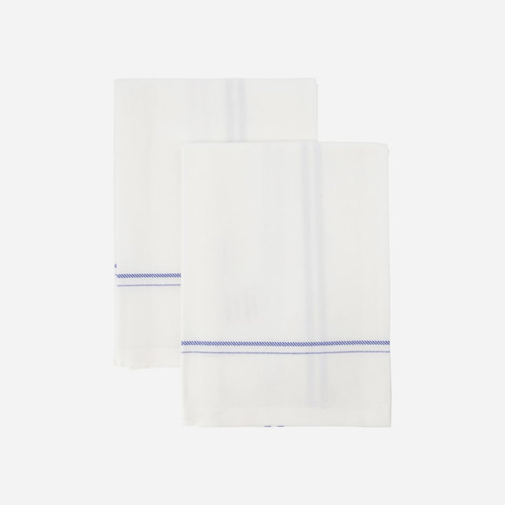 Nicolas Vahe-Viskestykker, Amow, Hvid/Blå-l: 100 cm, w: 50 cm