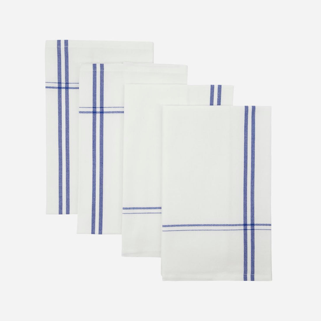 Nicolas Vahe-Servietter, Amow, Hvid/Blå-l: 52 cm, w: 32 cm