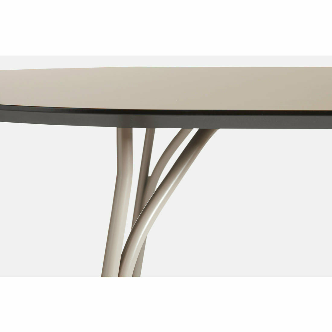 WOUD -  Tree dining table (220 cm) - Beige/beige