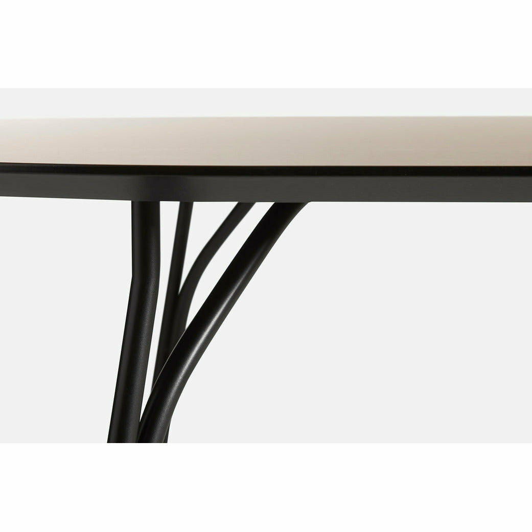 WOUD -  Tree dining table (220 cm) - Beige/black