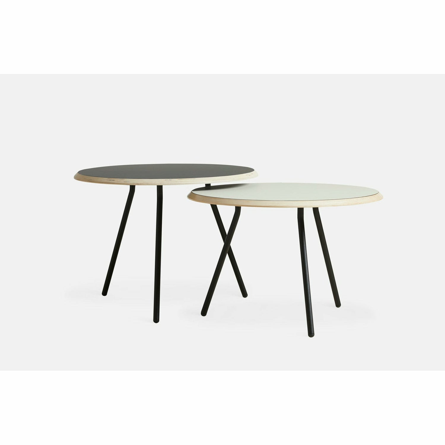 WOUD -  Soround coffee table - Beige (Ø75xH40,50)