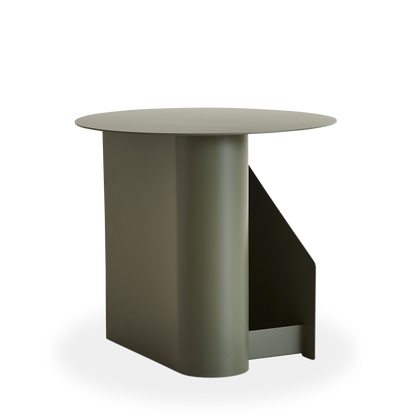 WOUD -  Sentrum side table - Dusty green