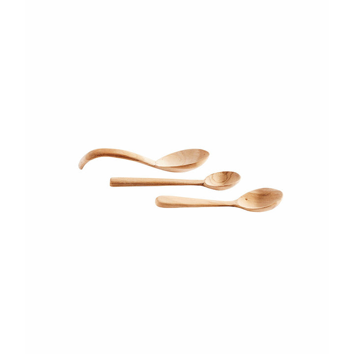Muubs Skeer The musketeers S/3 - Natur - Teak - L: 15 cm - DesignGaragen.dk.