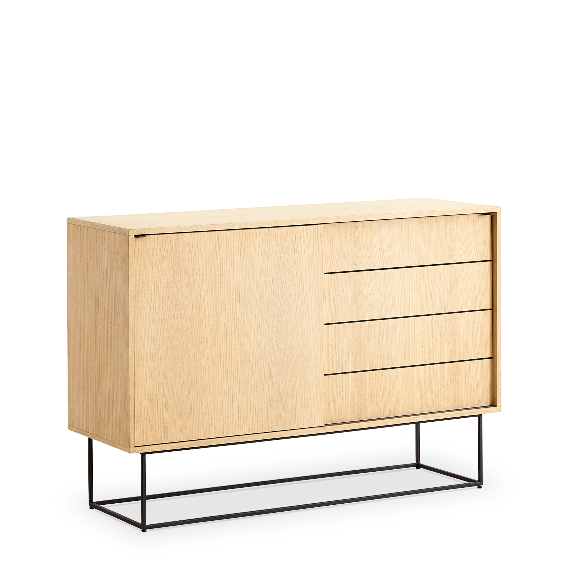 WOUD -  Virka sideboard (High) - Oak