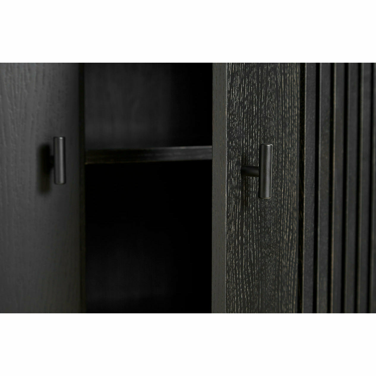 WOUD -  Array highboard (80 cm) - Black