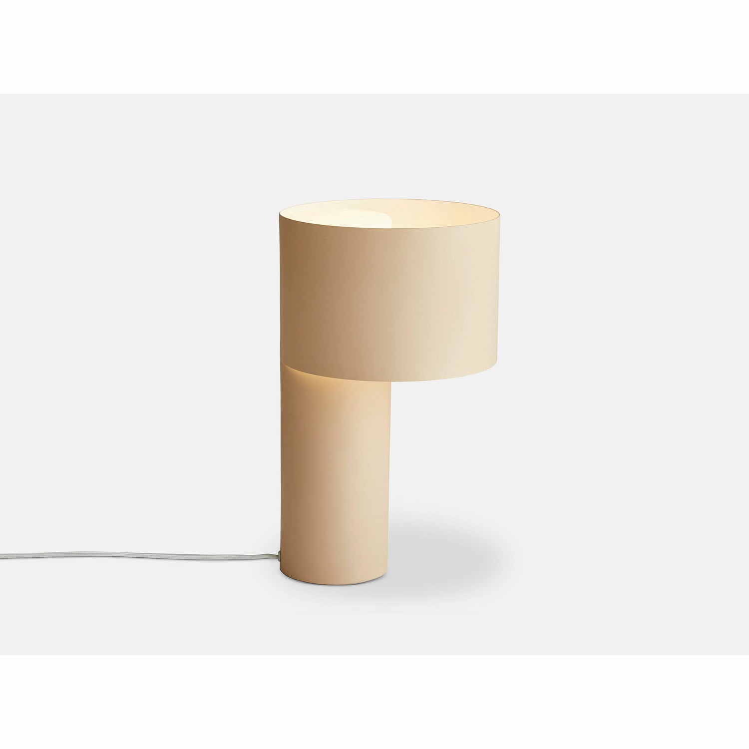 WOUD -  Tangent table lamp - Desert sand