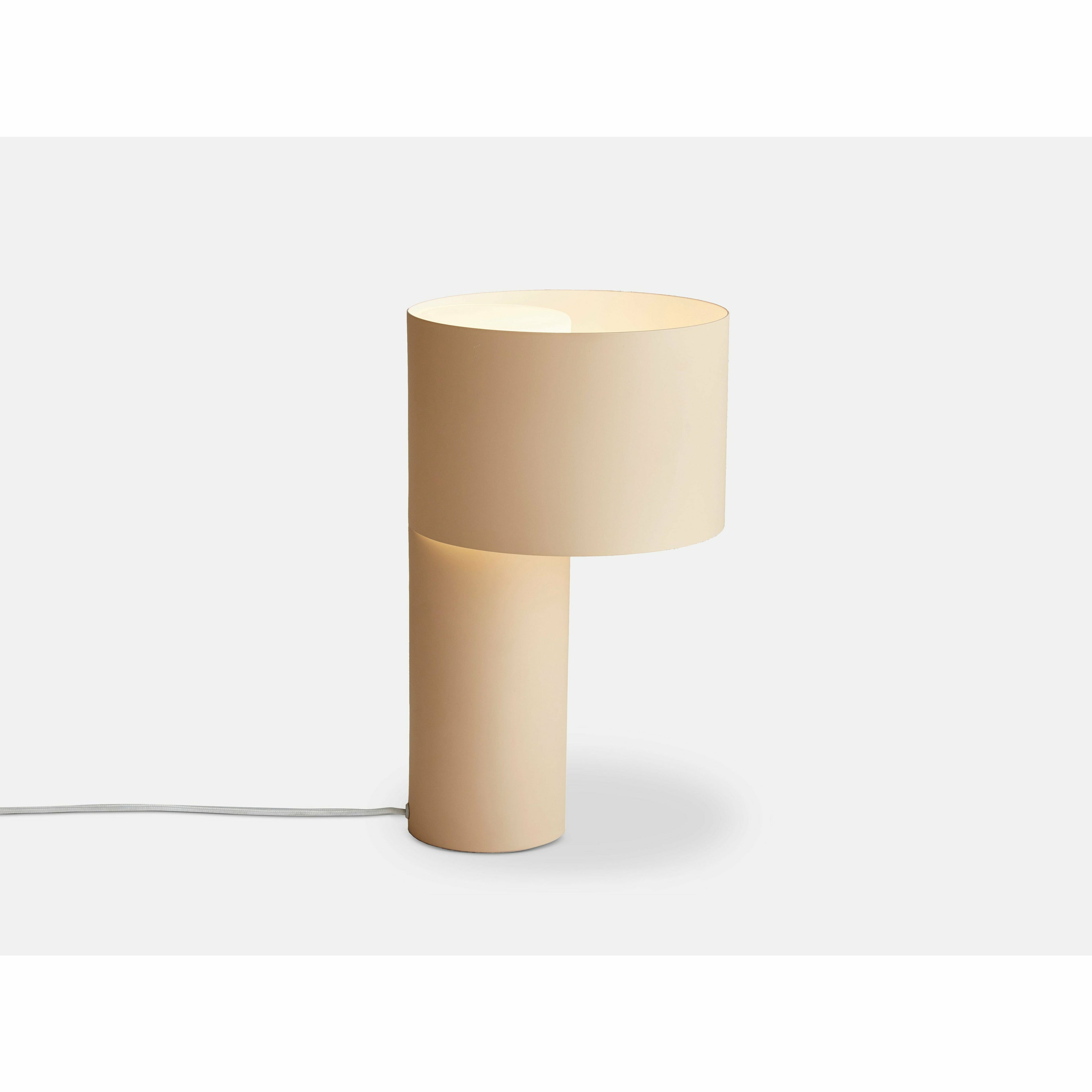 WOUD -  Tangent table lamp - Desert sand