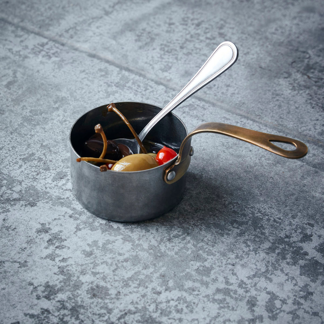 Nicolas Vahe-Mini-kasserolle, Presentation-l: 16.5 cm, h: 4.5 cm, dia: 8 cm