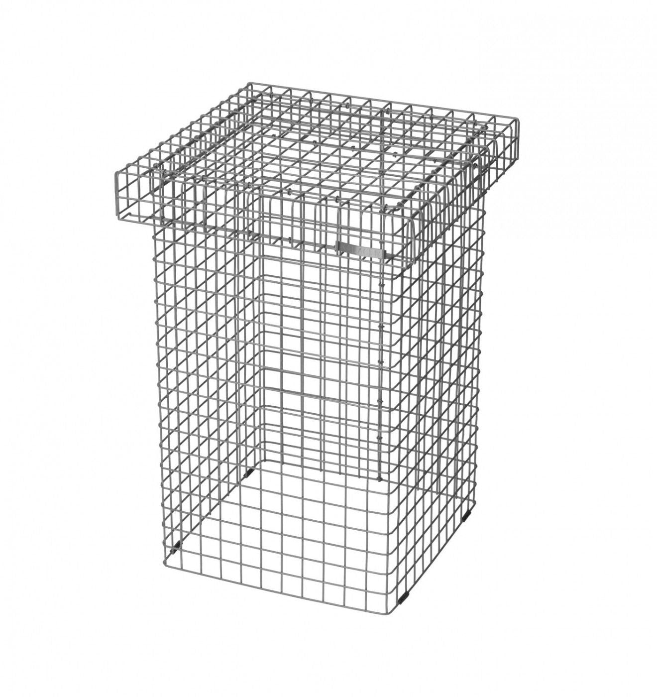 Kalager Design WIRE STOOL, Alu zink