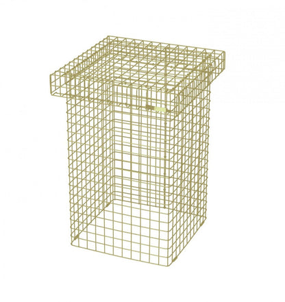 Kalager Design WIRE STOOL, Grøn beige