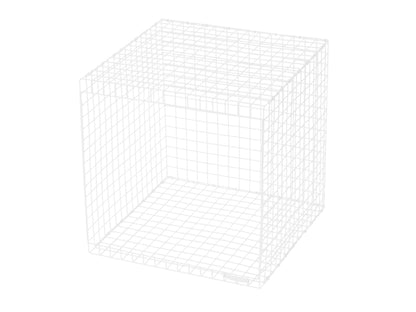 Kalager Design WIRE CUBIC, hvid