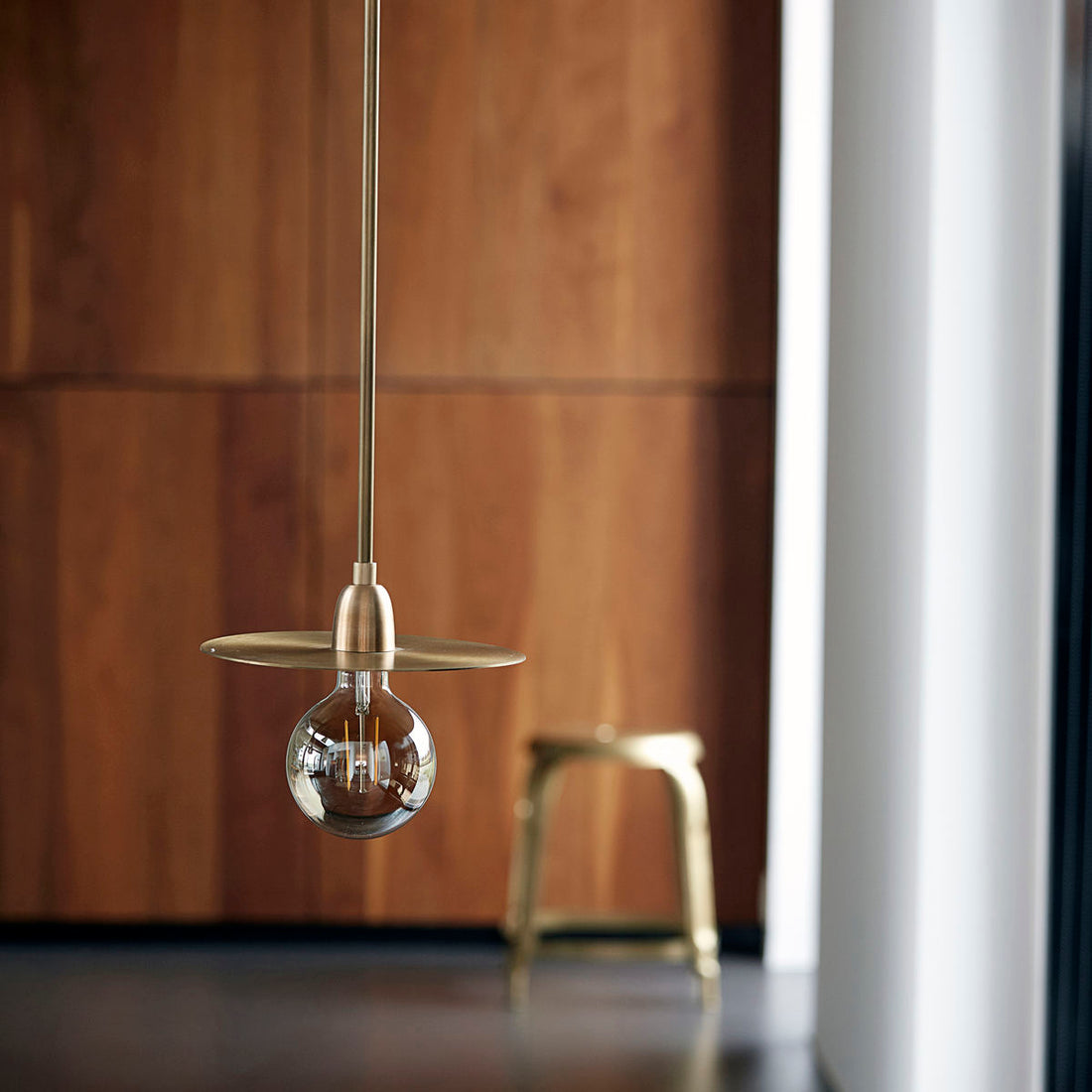 House Doctor - Lampe, Lp, Messing - l: 70 cm, dia: 27 cm