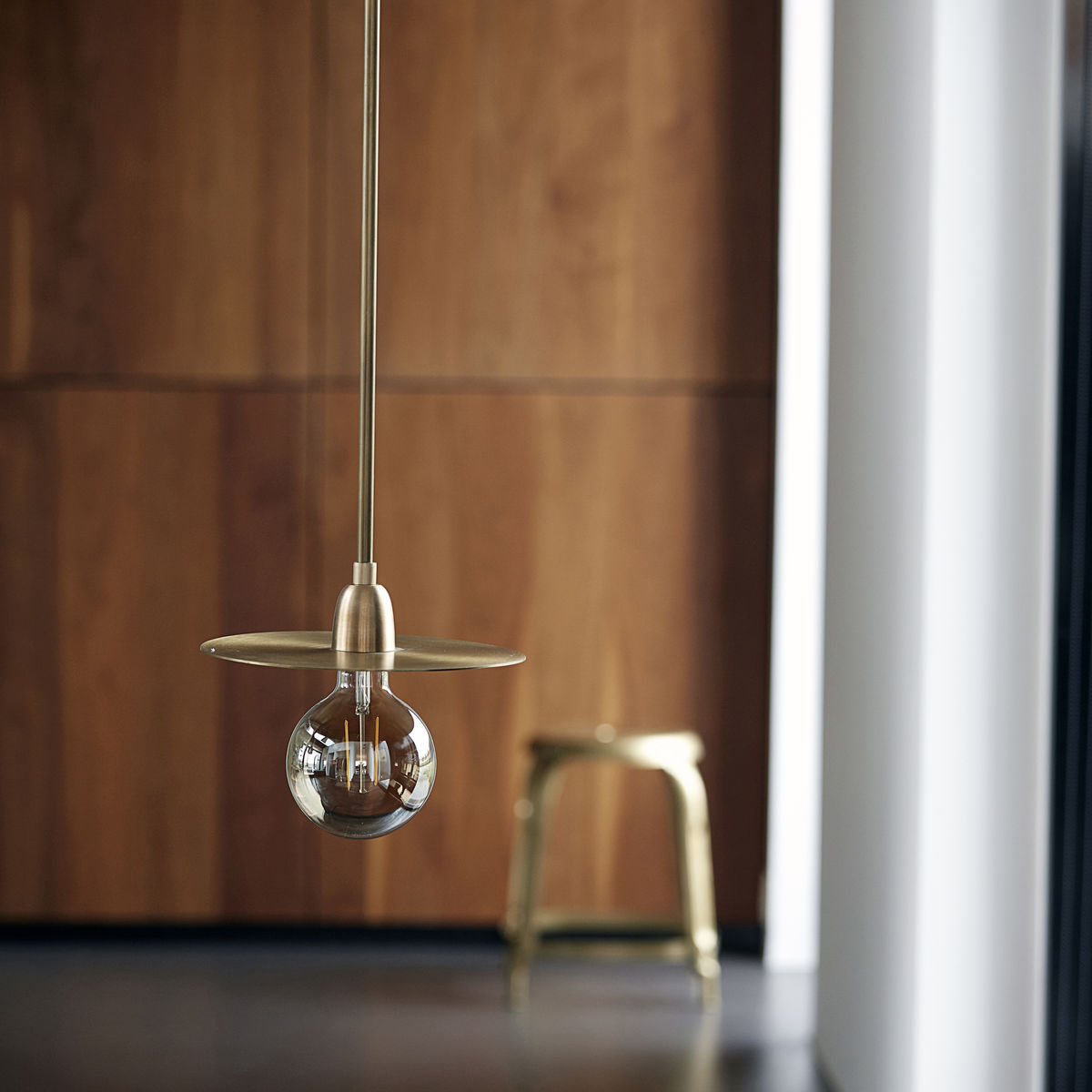 House Doctor - Lampe, Lp, Messing - l: 70 cm, dia: 27 cm