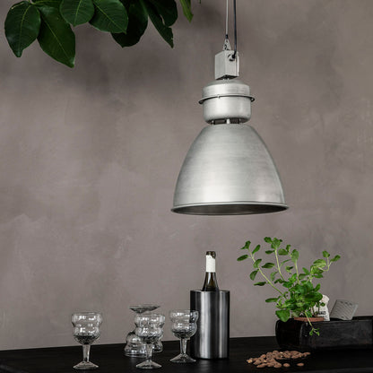 House Doctor - Lampe, Volumen, Gunmetal - h: 52 cm, dia: 35 cm