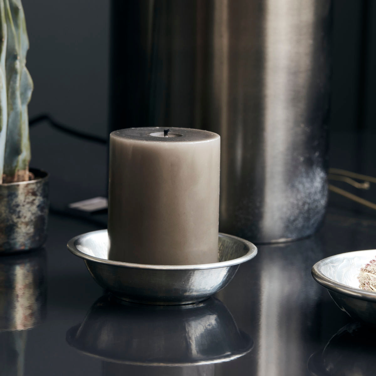 House Doctor - Bakke, Tura, Antik sølv - h: 4 cm, dia: 12 cm