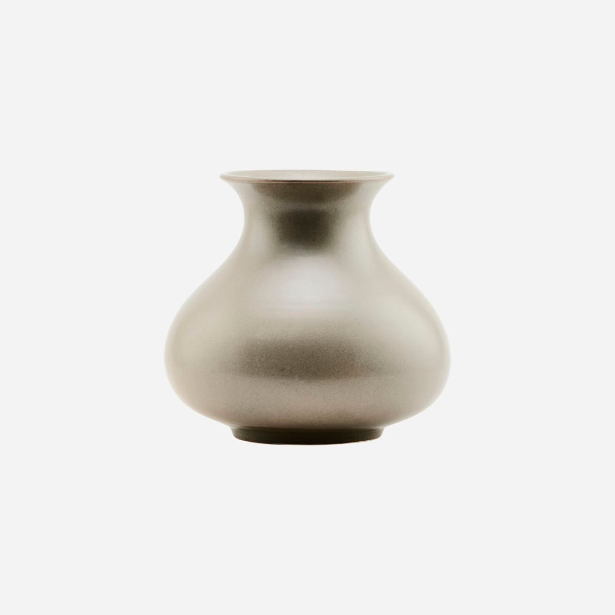 House Doctor-Vase, Santa Fe, Shellish mud-h: 23 cm, dia: 25 cm