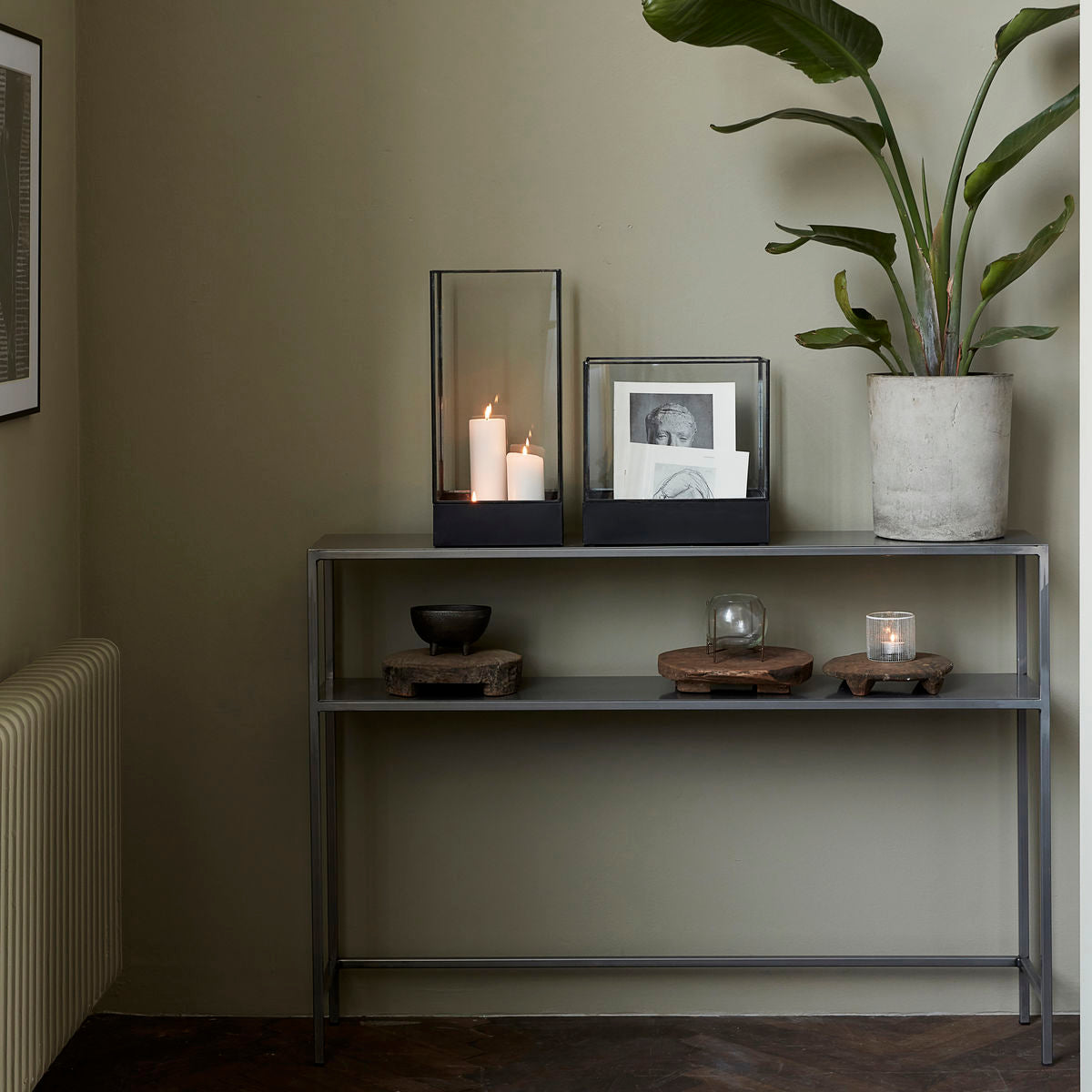 House Doctor - Displayboks, HDPlant, Sort antik