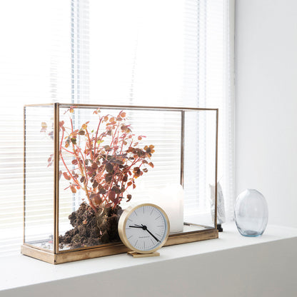 House Doctor - Displayboks, Antik metallisk - l: 40 cm, w: 11 cm, h: 27 cm