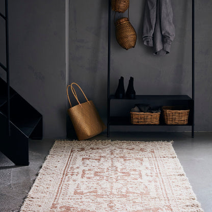 House Doctor - Tæppe, Wowe, Beige 200x90 cm
