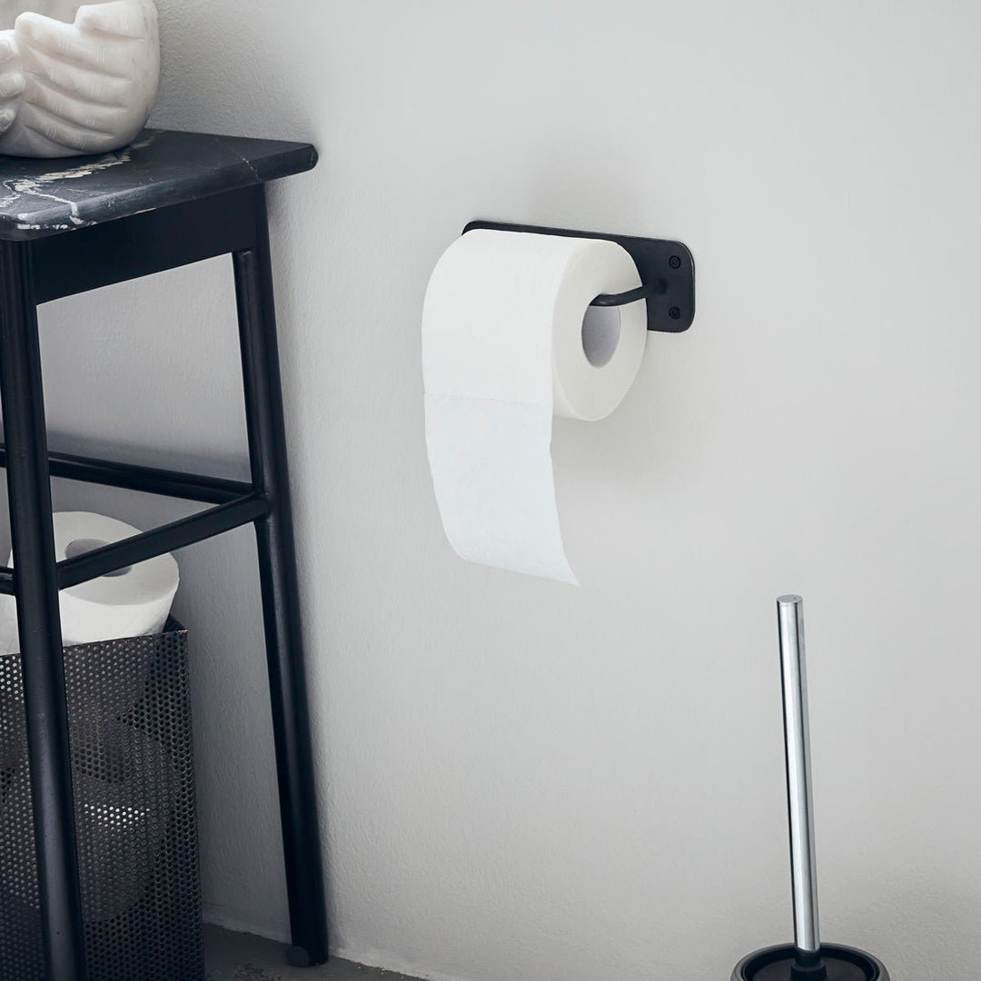 House Doctor - Toiletpapirholder, Pati, Sort antik - l: 18 cm, h: 6 cm