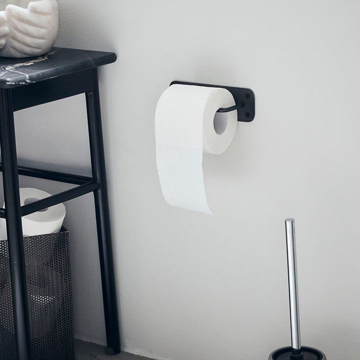 House Doctor - Toiletpapirholder, Pati, Sort antik - l: 18 cm, h: 6 cm