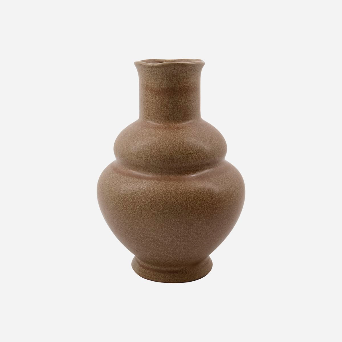 House Doctor-Vase, Liva, Camel-h: 29 cm, dia: 20 cm