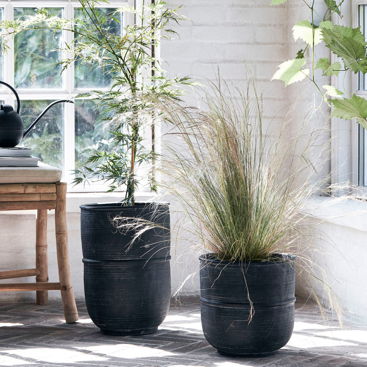 House Doctor - Urtepotte, HDGround, Beton