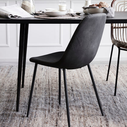 House Doctor-Stol, Found, Antik grå-l: 53 cm, w: 43 cm, h: 83.5 cm