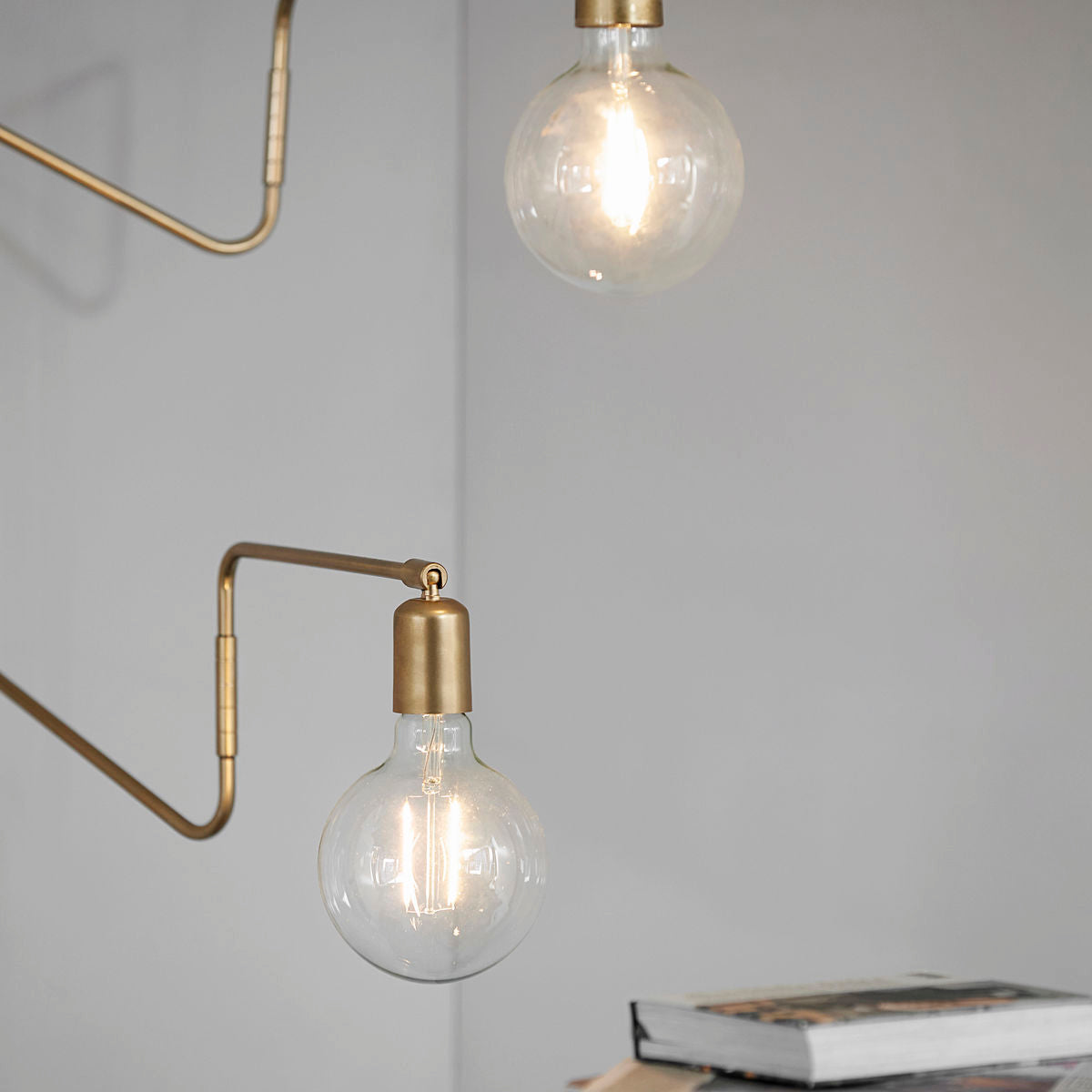 House Doctor - LED pære, Clear Decoration, Klar - l: 17.5 cm, dia: 12.5 cm