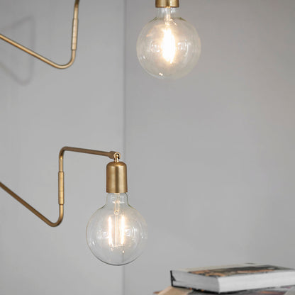 House Doctor - LED pære, Clear Decoration, Klar - l: 17.5 cm, dia: 12.5 cm