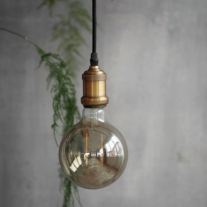 House Doctor - LED pære, Grey Decoration - l: 17.5 cm, dia: 12.5 cm