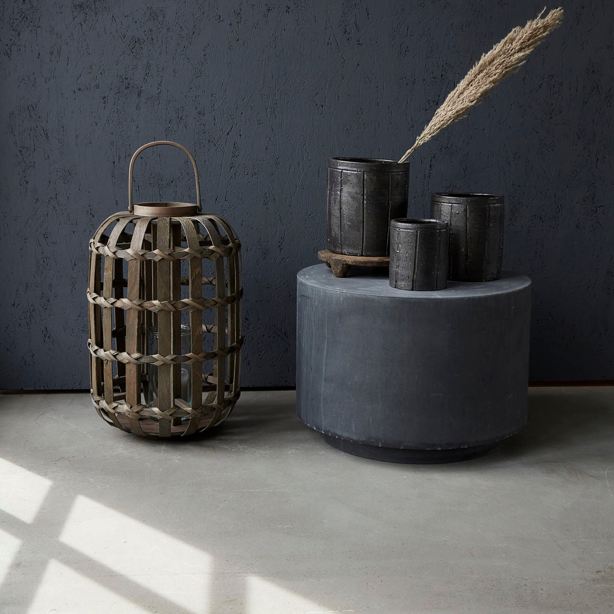 House Doctor - Urtepotte, Julian, Brun - h: 20 cm, dia: 18 cm