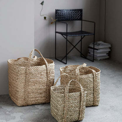 House Doctor - Kurve, Sikar, Natural - L:, l: 40 cm, w: 40 cm, h: 38 cm, M:, l: 35 cm, w: 35 cm, h: 32 cm, S:, l: 30 cm, w: 30 cm, h: 26 cm