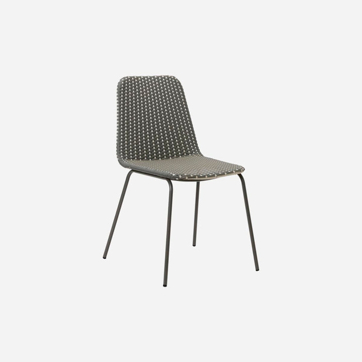 House Doctor-Stol, Bast, Grøn-l: 55 cm, w: 48.8 cm, h: 82 cm