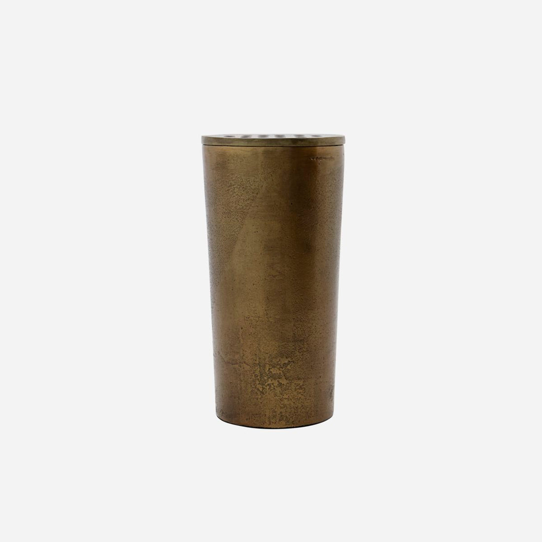 House Doctor-Vase, Flow, Antik messing-h: 18 cm, dia: 9 cm