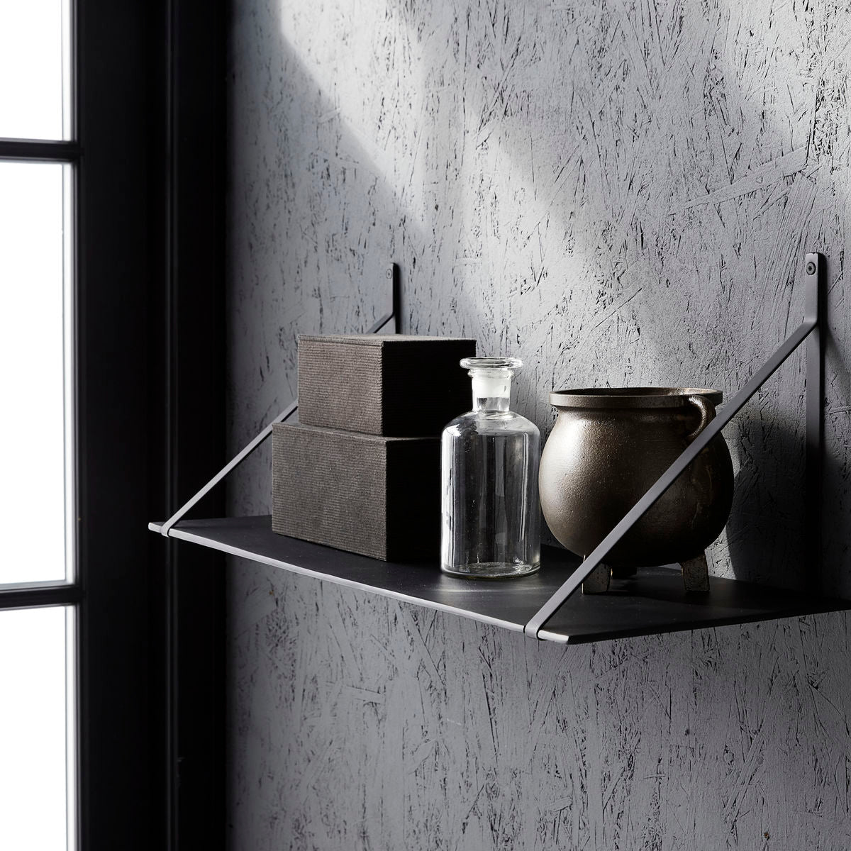 House Doctor - Flaske m. låg, Farma, Klar - h: 17 cm, dia: 9 cm