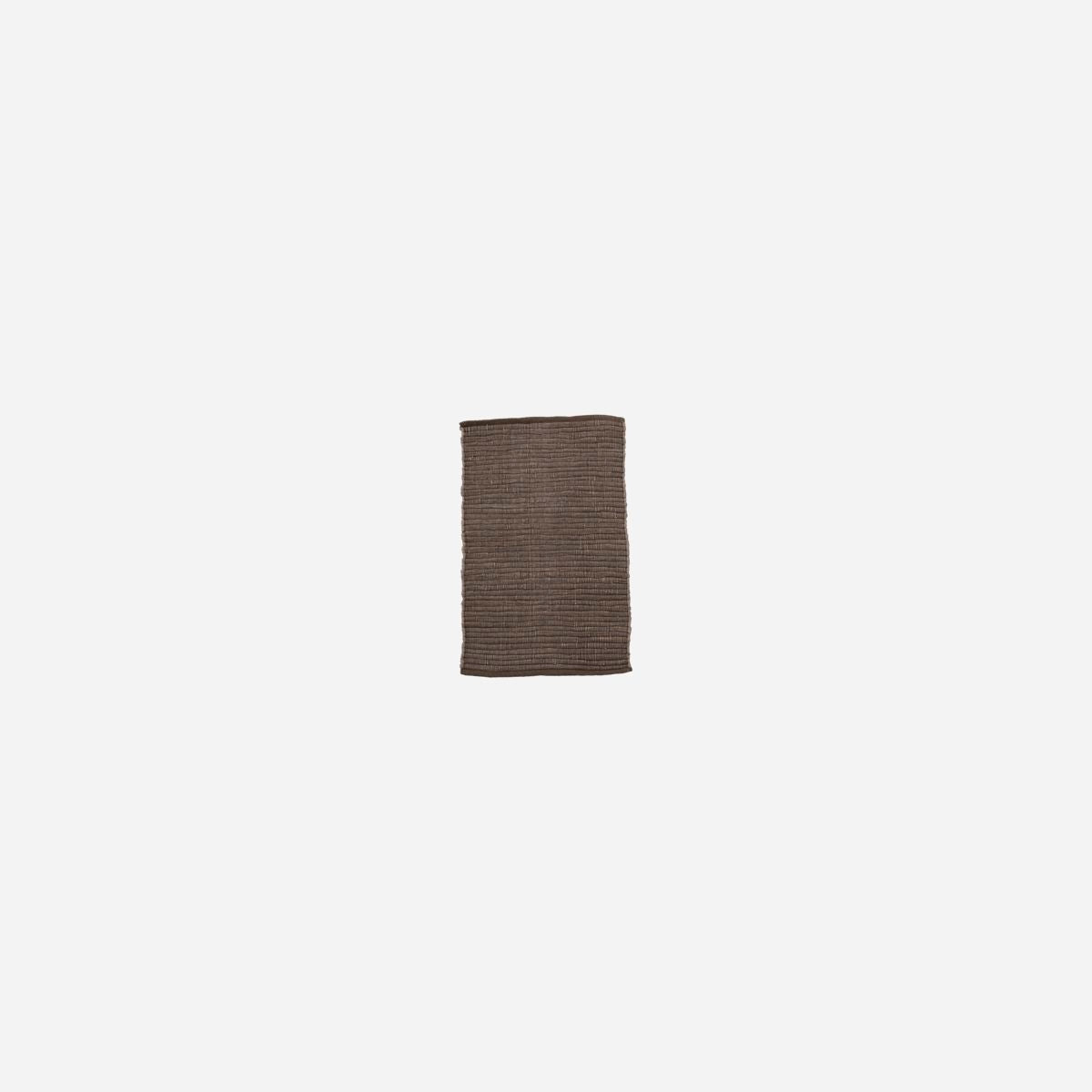 House Doctor-Tæppe, Chindi, Brun-l: 90 cm, w: 60 cm