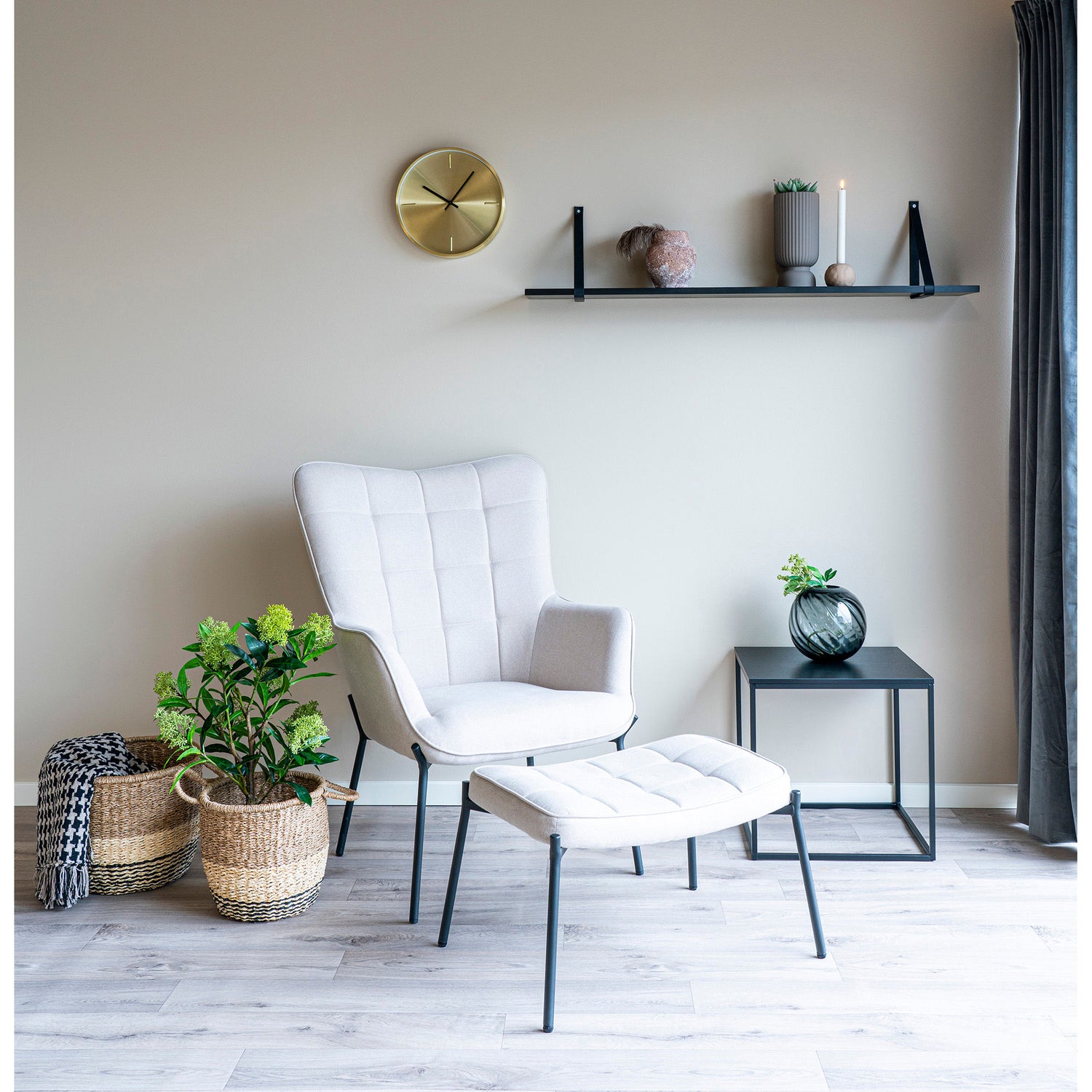 House Nordic Glasgow Fodskammel