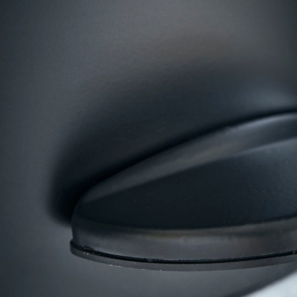 House Doctor - Skraldespand, Eda, Sort - h: 31 cm, dia: 29.5 cm