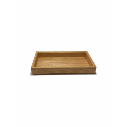 Langbo Large Stackable Tray - White Oiled Oak