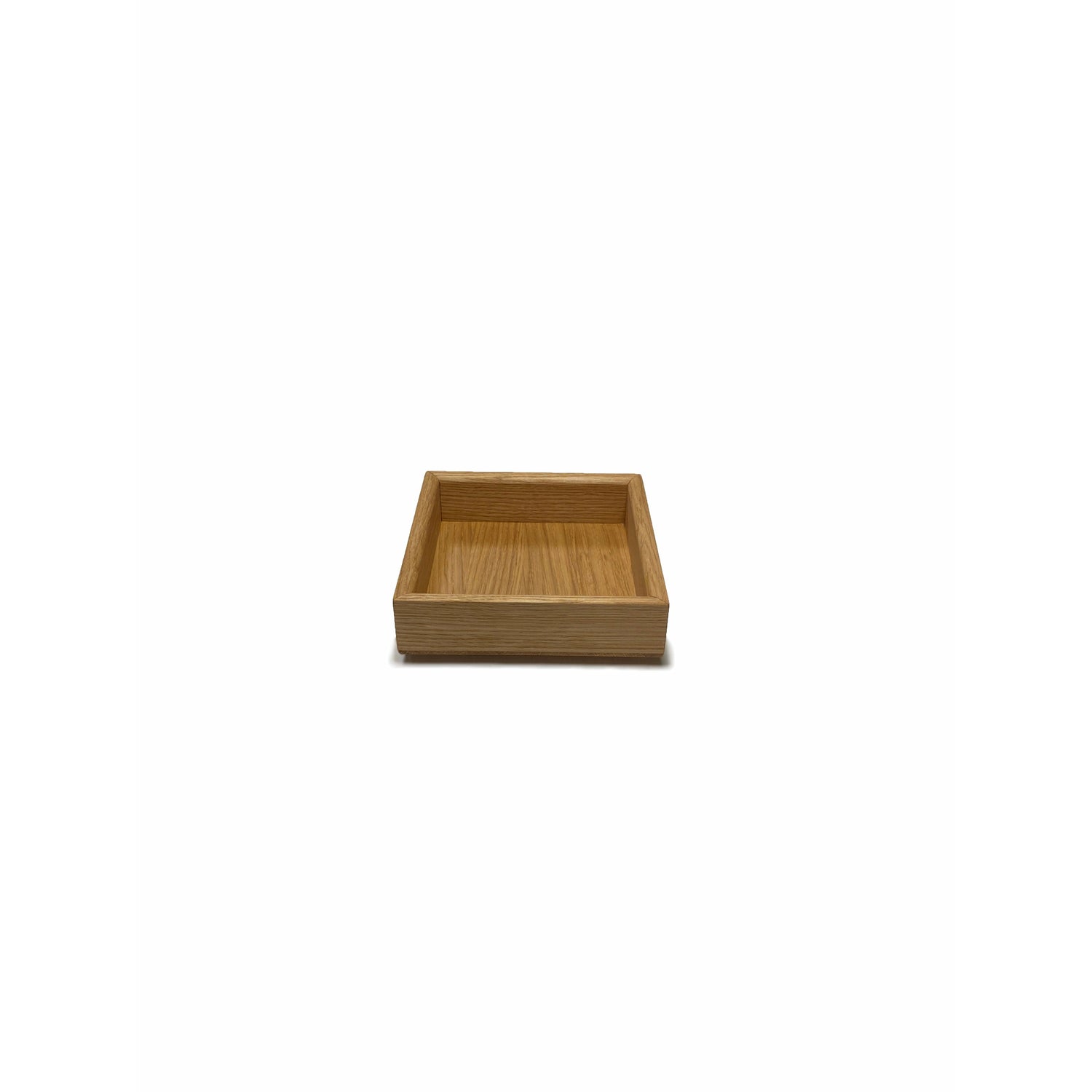 Langbo Small Stackable Tray - White Oiled Oak