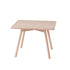 Andersen Furniture C2 sofabord - eg/hvidpigmenteret - 65x65xH47,5 cm - DesignGaragen.dk.