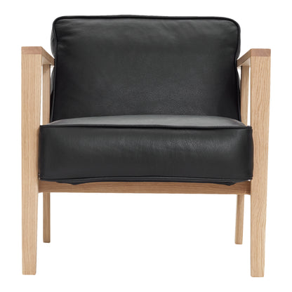 Andersen Furniture - LC1 Loungestol - sort læder/stel i eg - Andersen Furniture - DesignGaragen.dk