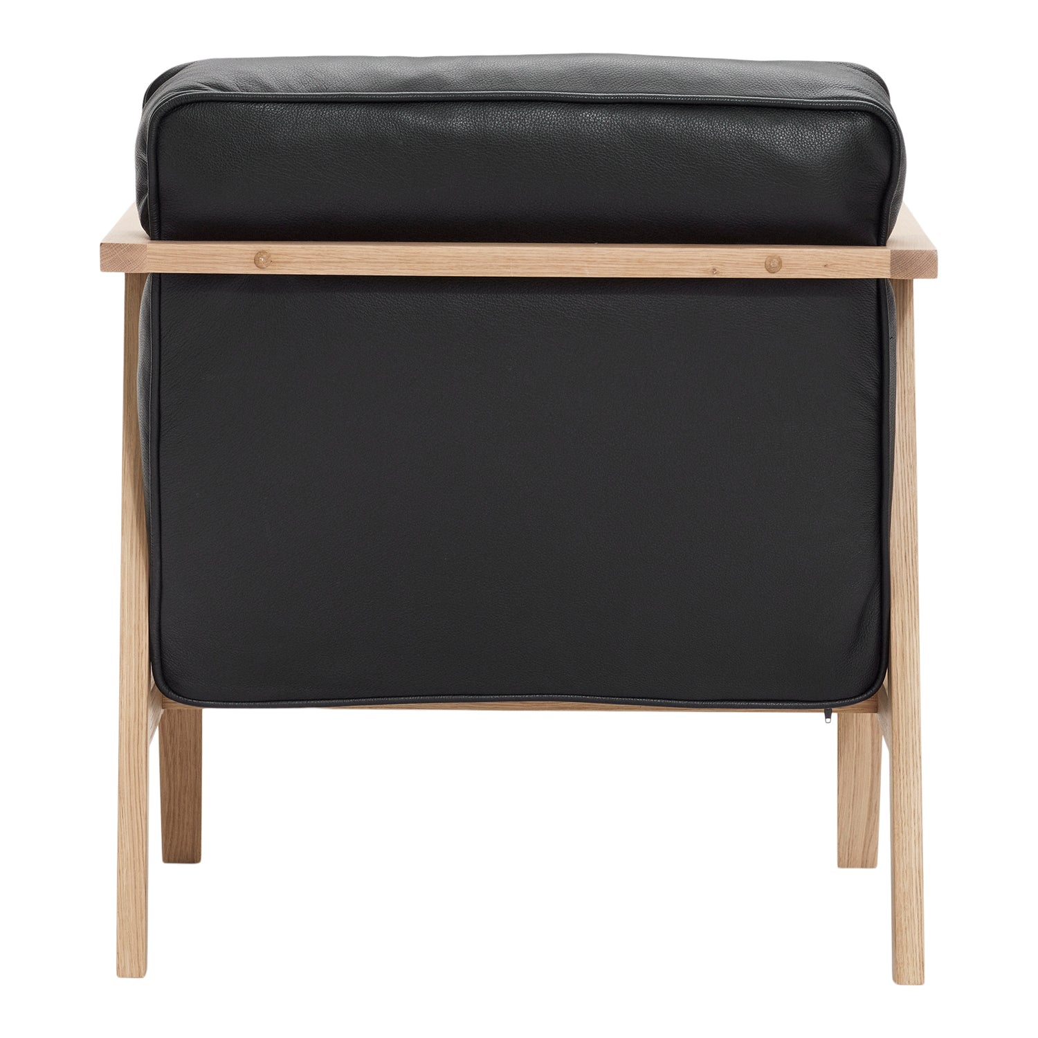 Andersen Furniture - LC1 Loungestol - sort læder/stel i eg