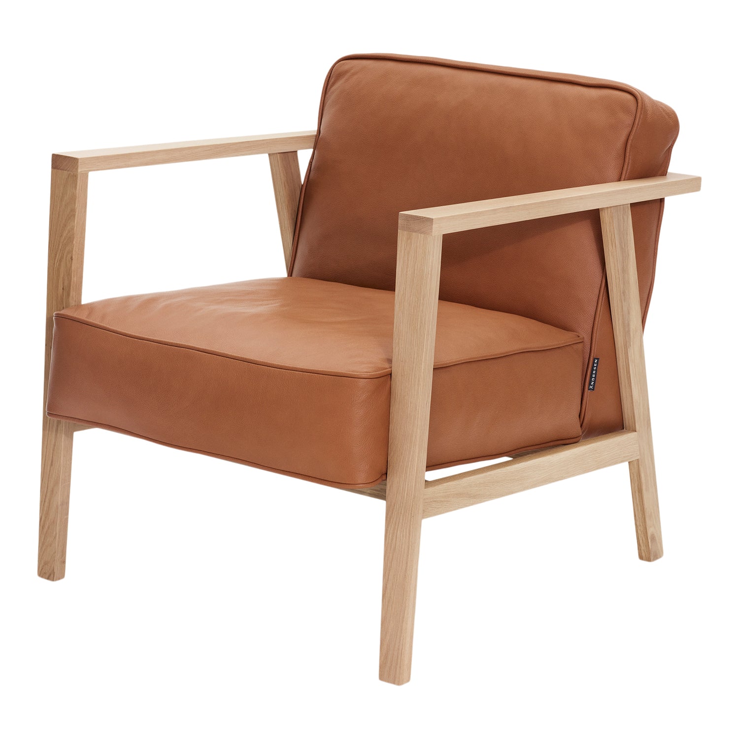 Andersen Furniture - LC1 Loungestol - Cognac læder/stel i eg