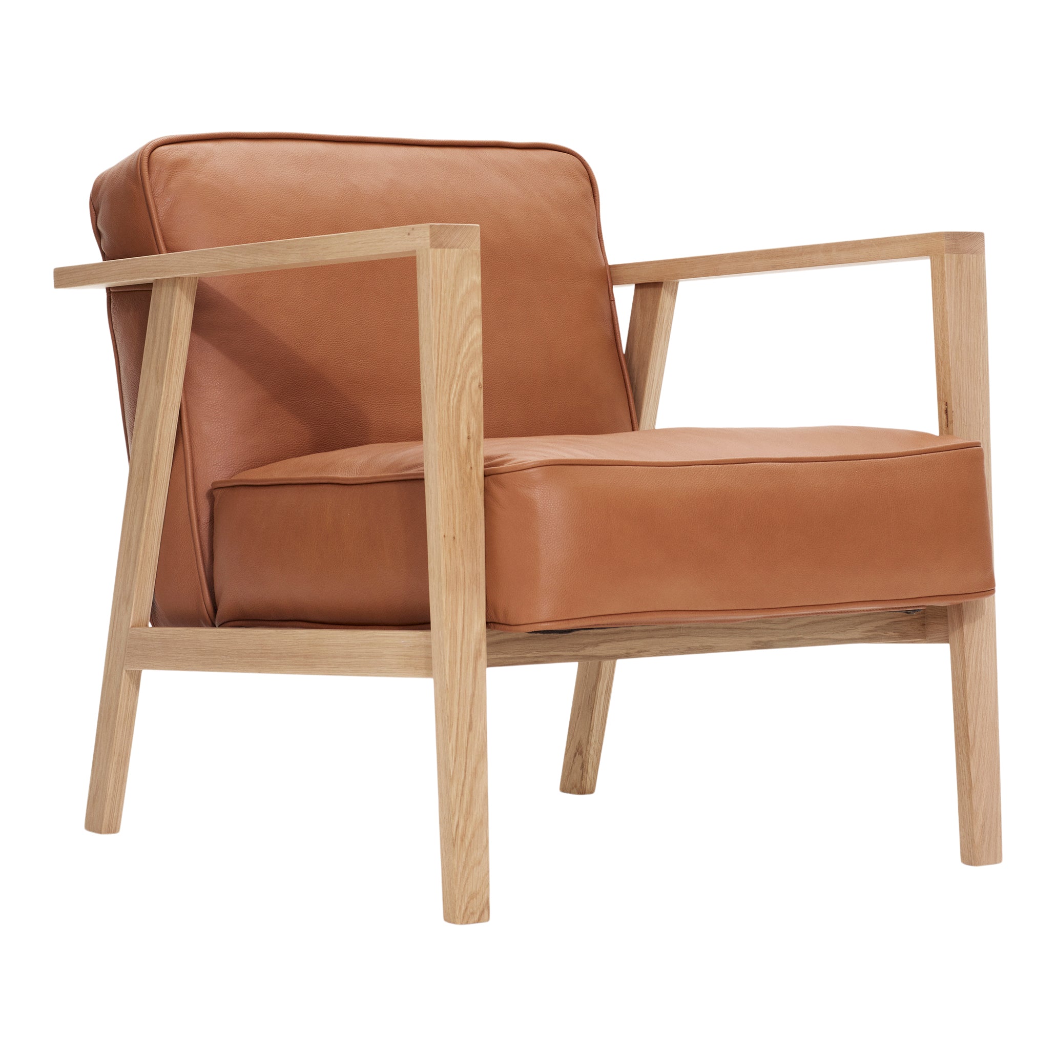 Andersen Furniture - LC1 Loungestol - Cognac læder/stel i eg